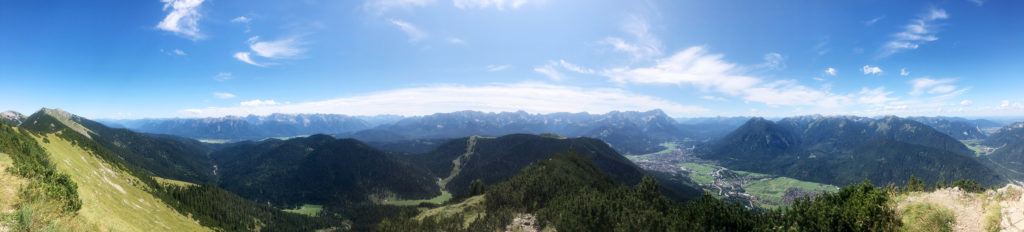 Panorama Hoher Fricken