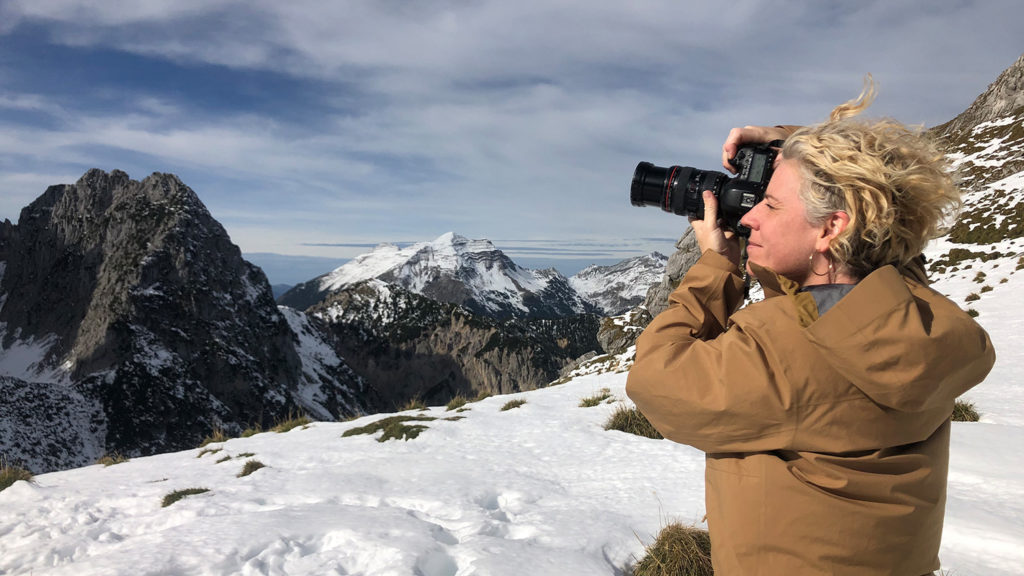 Torscharte Karwendel Sandra Steh