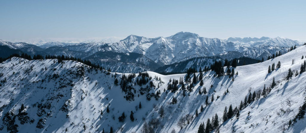 Hirschberg über die Piste.