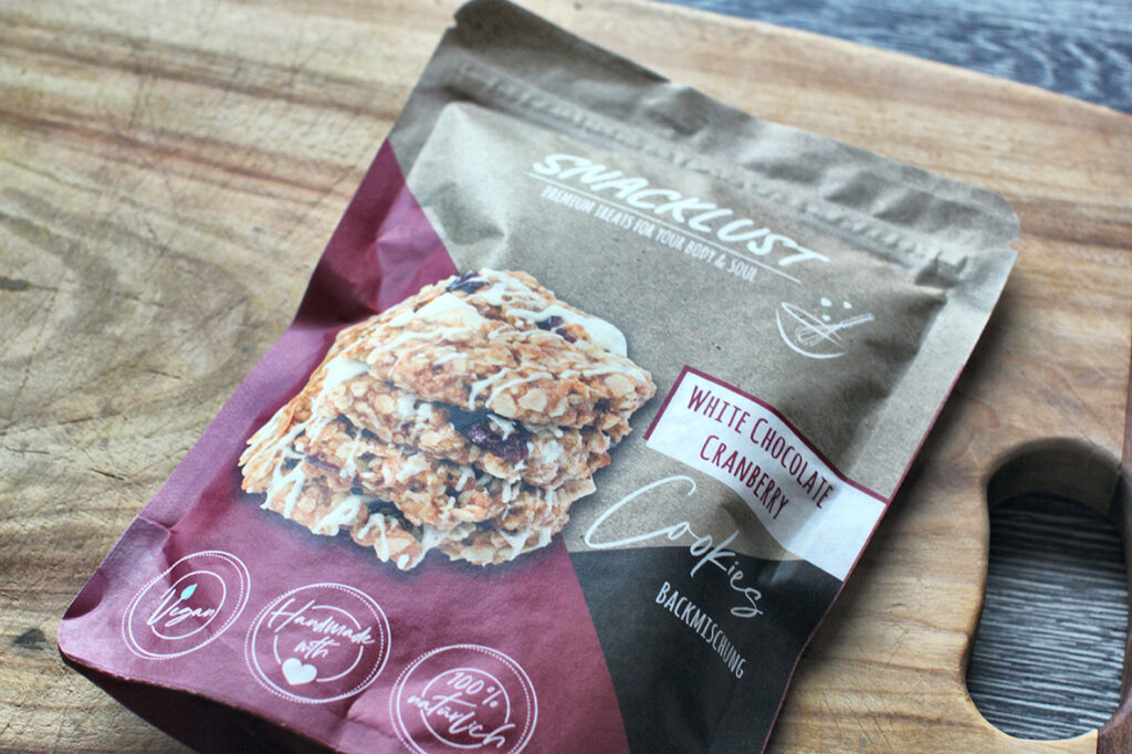 Produkttest: vegane Backmischungen Snacklust Cookies